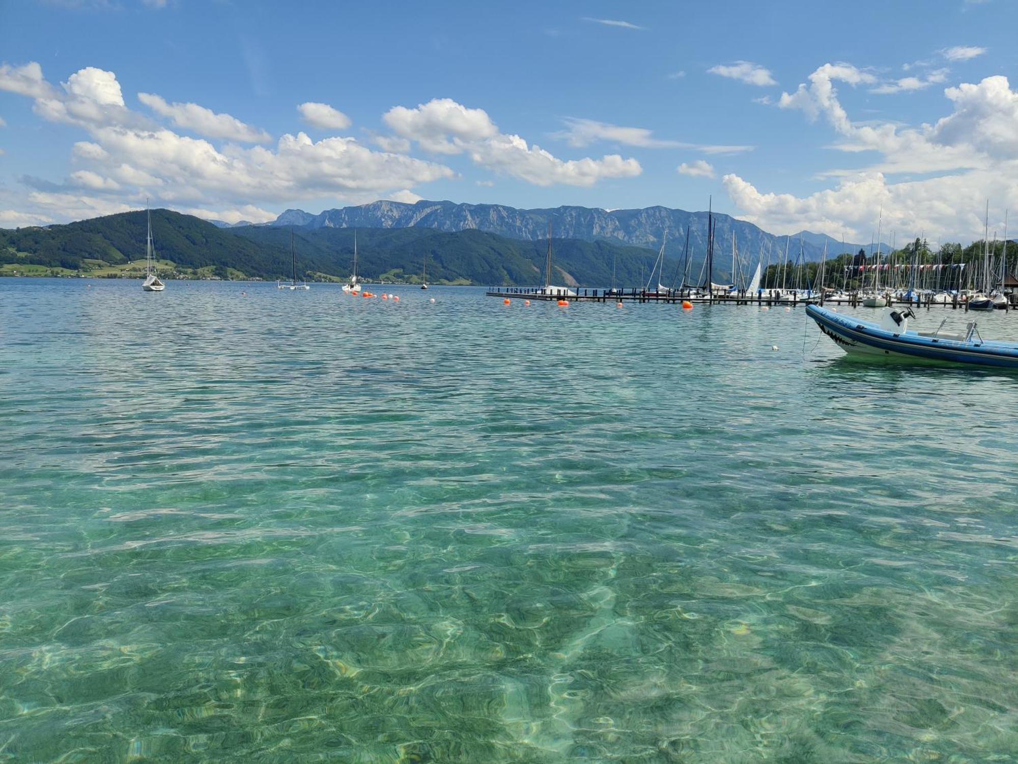 Pension Holzapfel Sankt Georgen im Attergau Luaran gambar